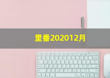 里番202012月