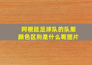 阿根廷足球队的队服颜色区别是什么呢图片