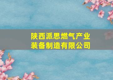 陕西派思燃气产业装备制造有限公司