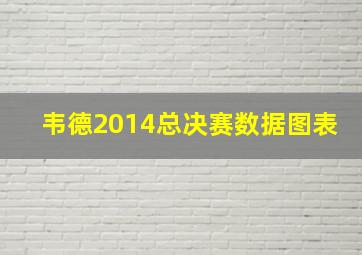 韦德2014总决赛数据图表