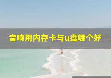 音响用内存卡与u盘哪个好